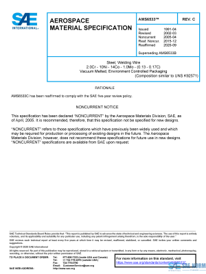 SAE AMS 6533 Series PDF