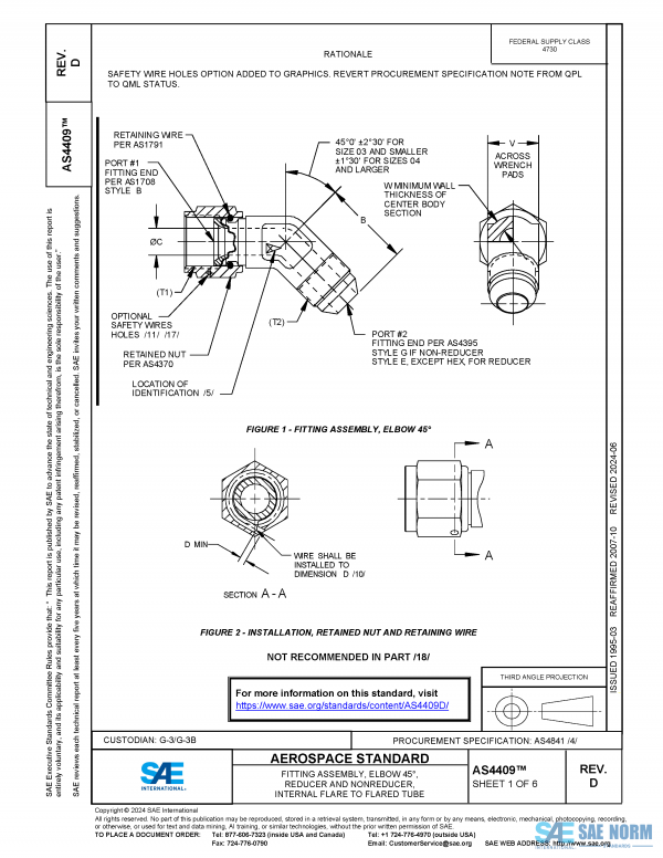 SAE AS 4409 Series PDF