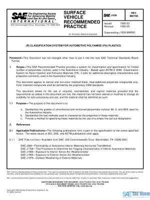 SAE J 1639 Series PDF