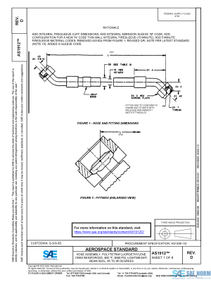 SAE AS 1912 Series PDF