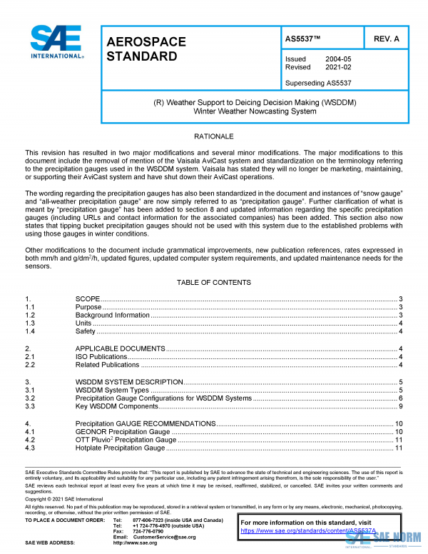 SAE AS 5537 Series PDF