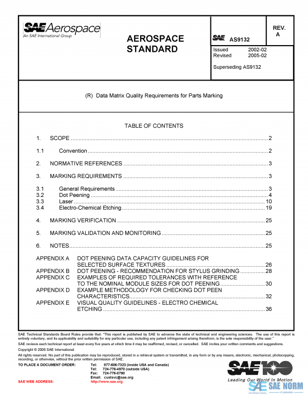 SAE AS 9132 Series PDF