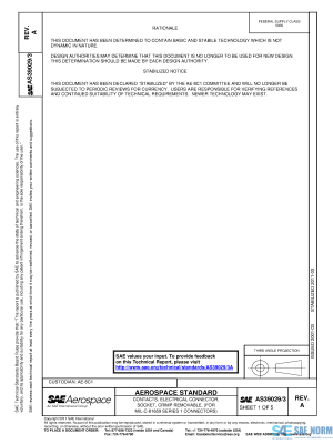 SAE AS 39029/3 Series PDF