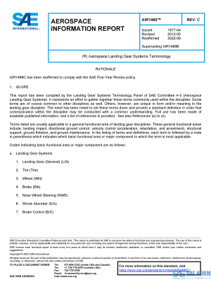 SAE AIR 1489 Series PDF