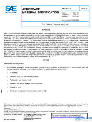 SAE AMS 2432 Series PDF