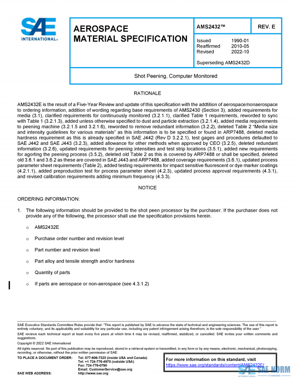 SAE AMS 2432 Series PDF