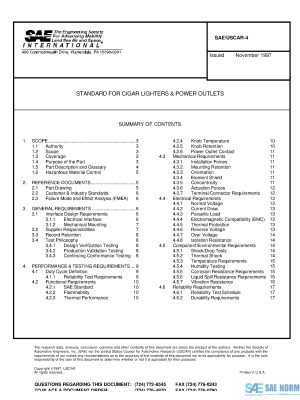 SAE USCAR 4 Series PDF