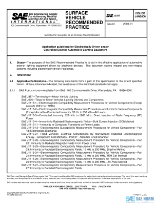 SAE J 2357 Series PDF