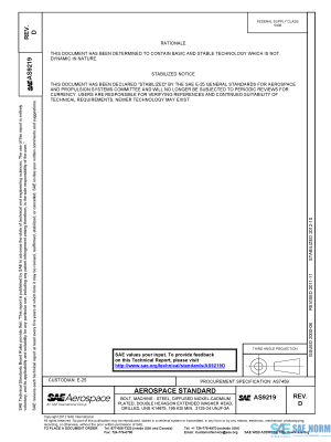 SAE AS 9219 Series PDF