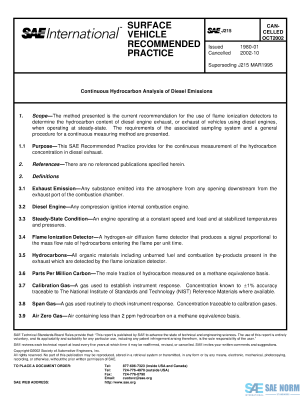SAE J 215 Series PDF