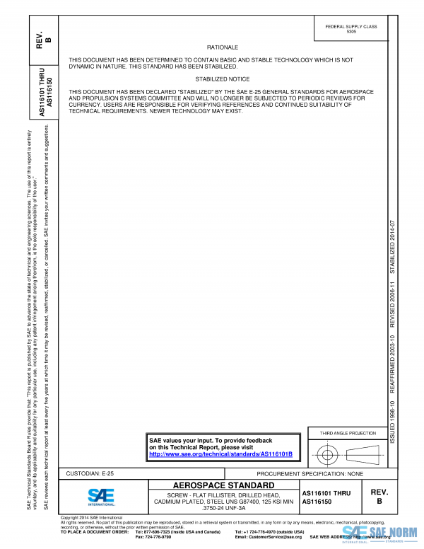 SAE AS 116101 Series PDF