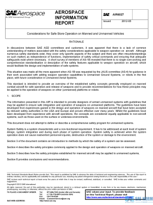 SAE AIR 6027 Series PDF