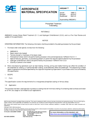 SAE AMS 2481 Series PDF