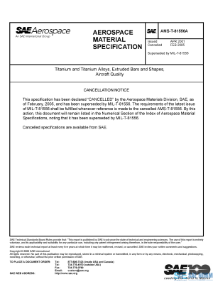 SAE AMST 81556 Series PDF