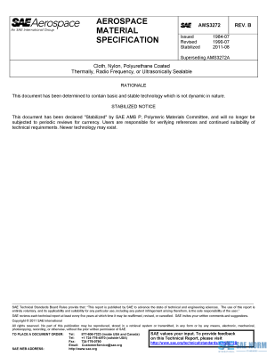 SAE AMS 3272 Series PDF