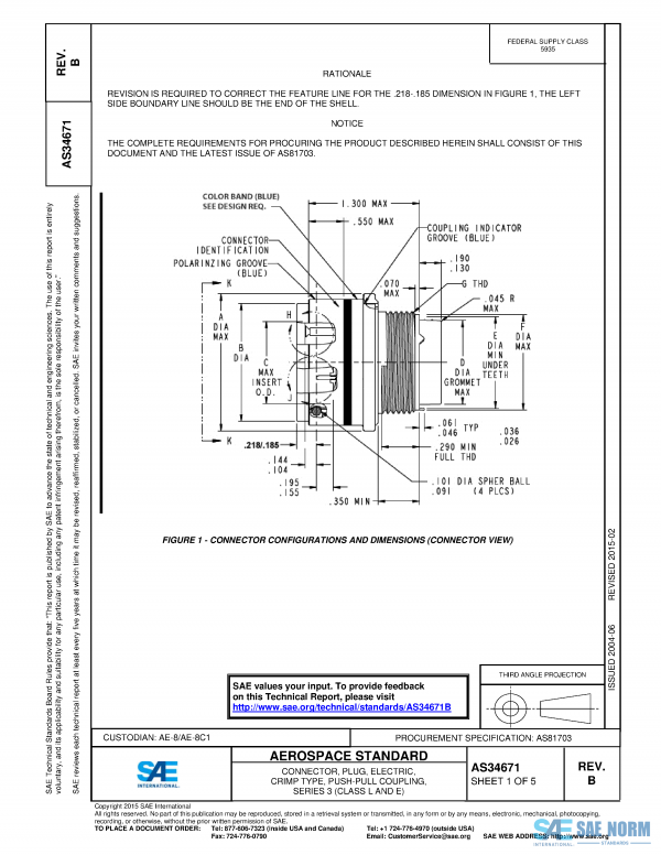 SAE AS 34671 Series PDF
