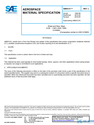 SAE AMS 5121 Series PDF
