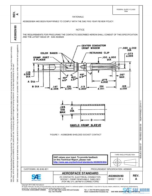 SAE AS 39029/80 Series PDF