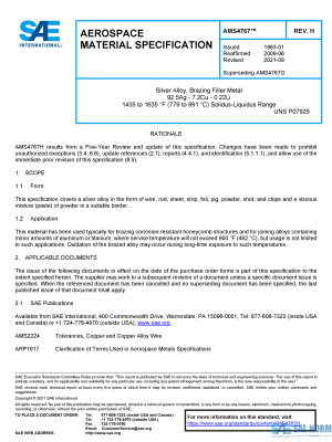 SAE AMS 4767 Series PDF
