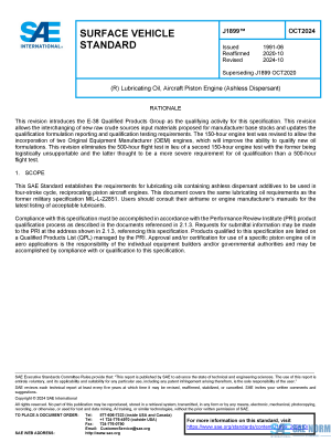 SAE J 1899 Series PDF