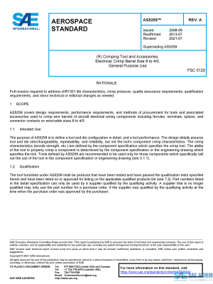 SAE AS 5259 Series PDF