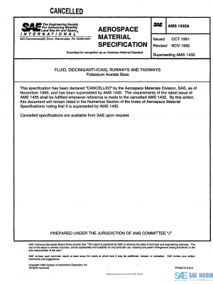 SAE AMS 1432 Series PDF