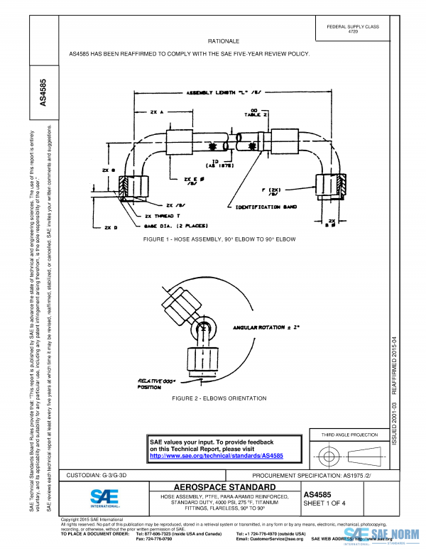 SAE AS 4585 Series PDF