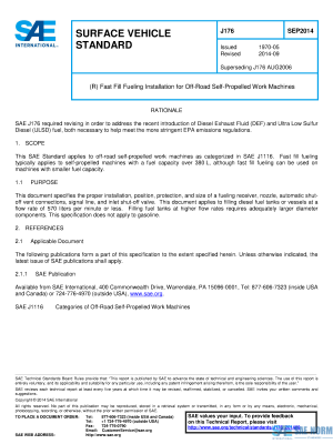 SAE J 176 Series PDF