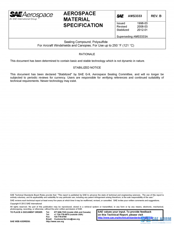 SAE AMS 3333 Series PDF