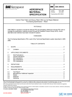 SAE AMS 2980/4 Series PDF