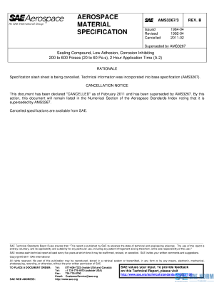 SAE AMS 3267/3 Series PDF