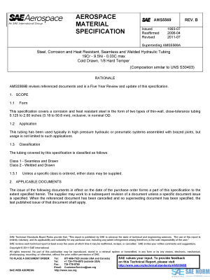 SAE AMS 5569 Series PDF