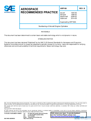 SAE ARP 169 Series PDF