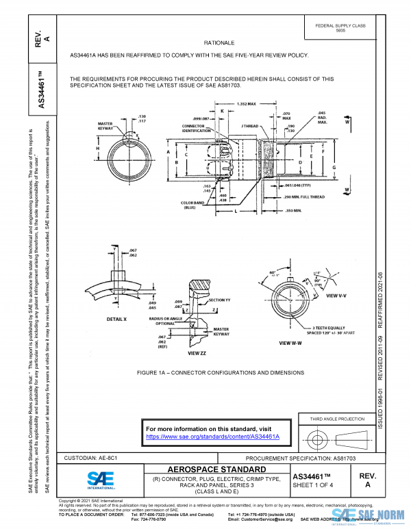 SAE AS 34461 Series PDF