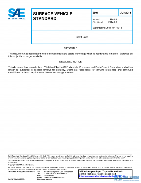 SAE J 501 Series PDF