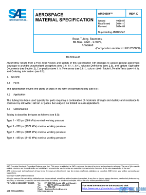 SAE AMS 4554 Series PDF