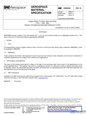 SAE AMS 4596 Series PDF
