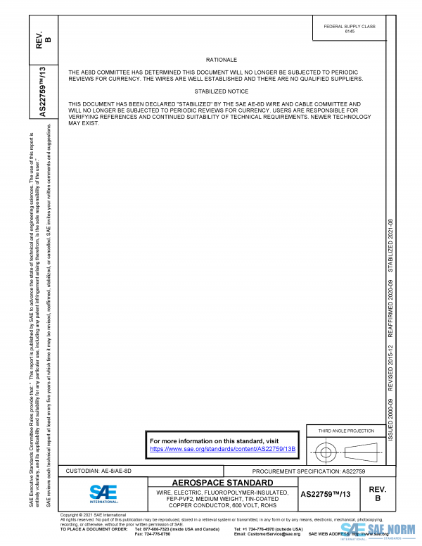 SAE AS 22759/13 Series PDF