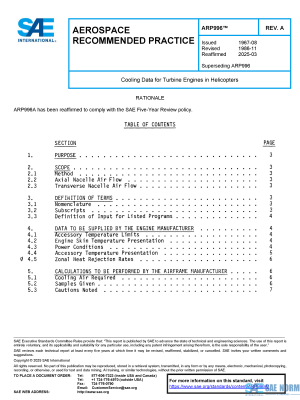 SAE ARP 996 Series PDF