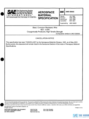 SAE AMS 5693 Series PDF