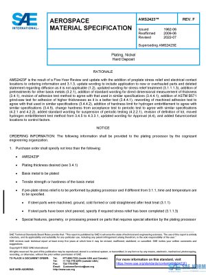 SAE AMS 2423 Series PDF