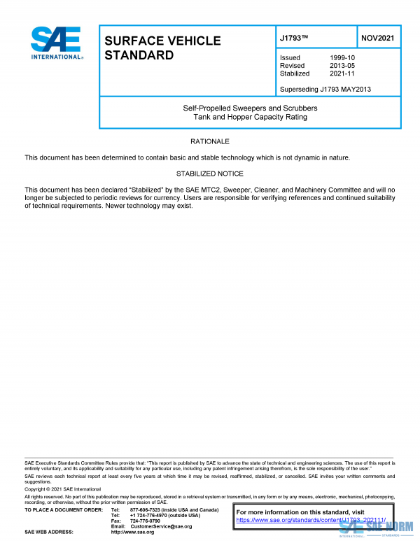 SAE J 1793 Series PDF