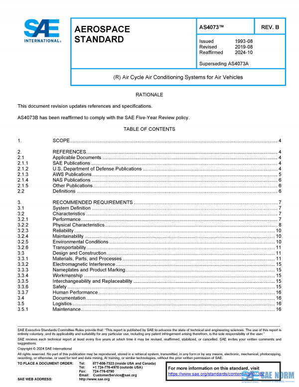 SAE AS 4073 Series PDF