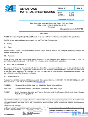 SAE AMS 5916 Series PDF
