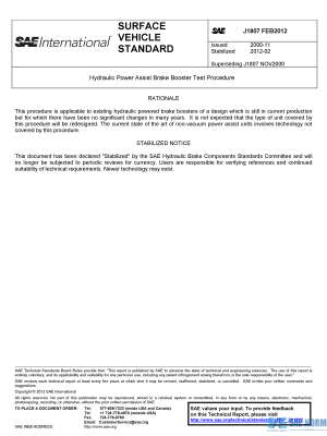 SAE J 1807 Series PDF