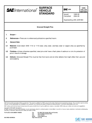 SAE J 494 Series PDF