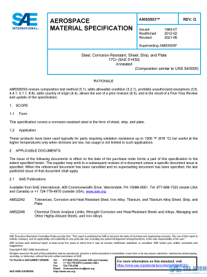 SAE AMS 5503 Series PDF