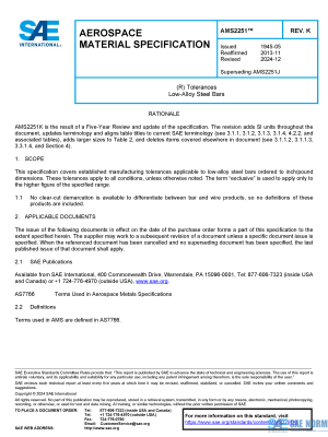 SAE AMS 2251 Series PDF