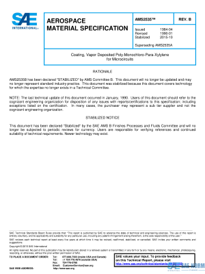 SAE AMS 2535 Series PDF