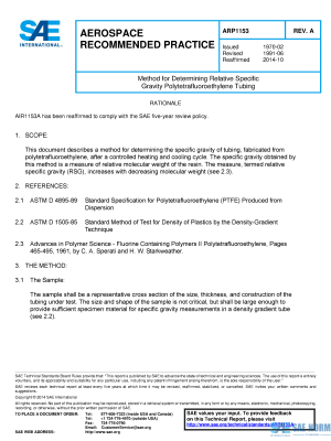SAE ARP 1153 Series PDF